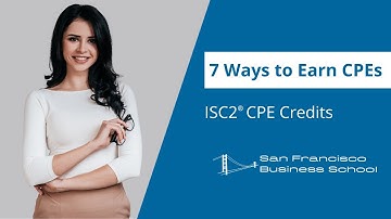 7 Ways to Earn CISSP CPE Credits