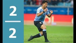 Uruguay vs Japan 2 - 2 | Fascinating score | Highlight & All Goals |  Copa America 2019