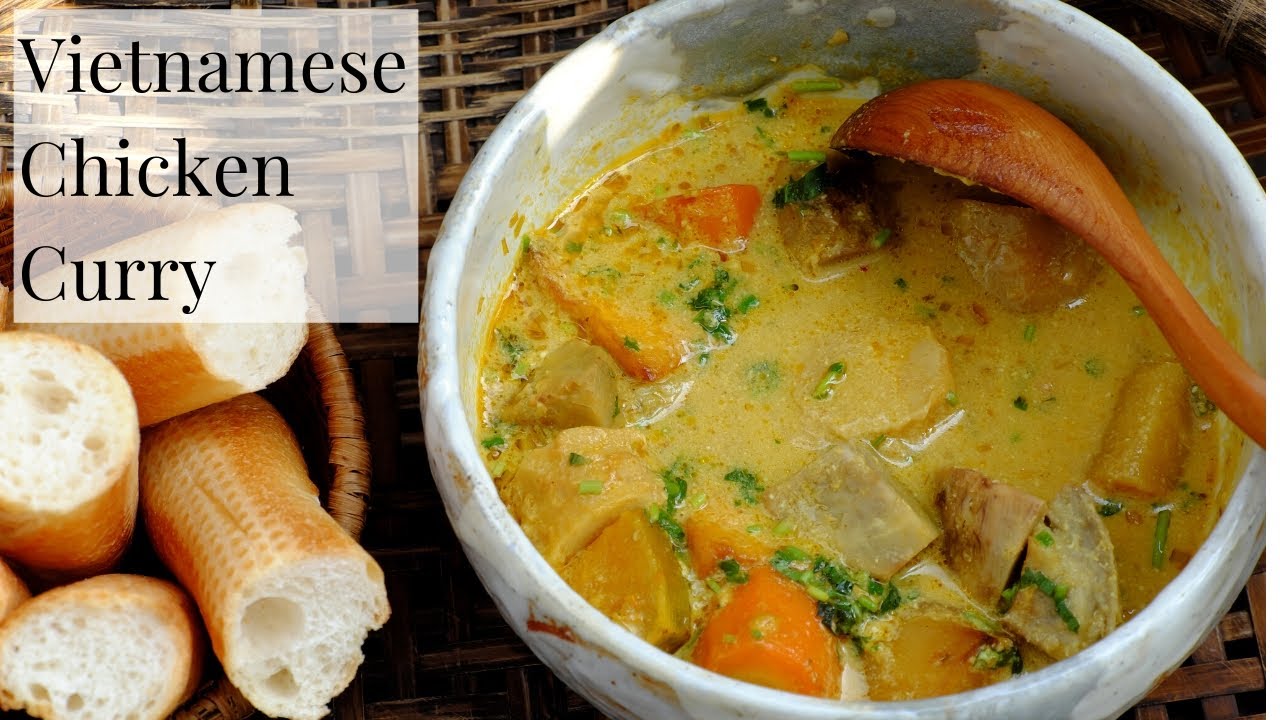Authentic Vietnamese Chicken Curry Recipe {Cà Ri Gà} - YouTube