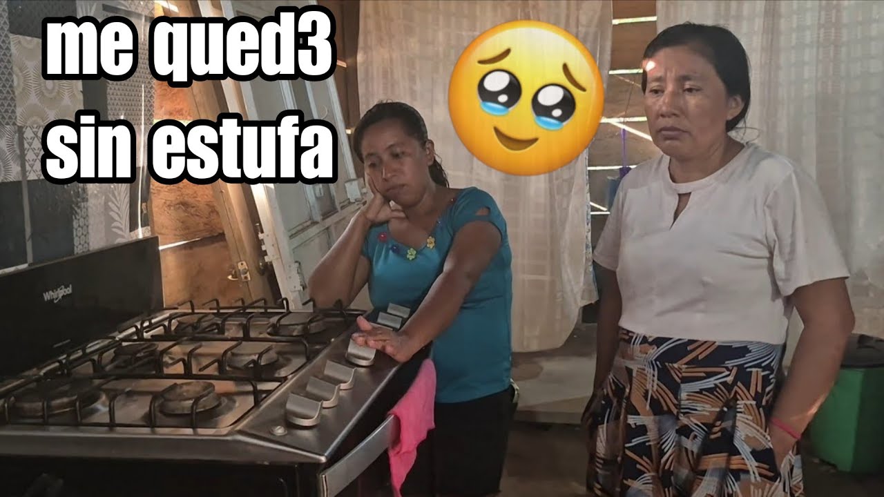 En pleno cumpleaños se arruinó mi estufa ahora cocinaré donde doña Eva🥹