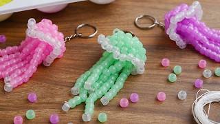 Pony Bead Jellyfish Pattern – Easy Beaded Jellyfish Craft