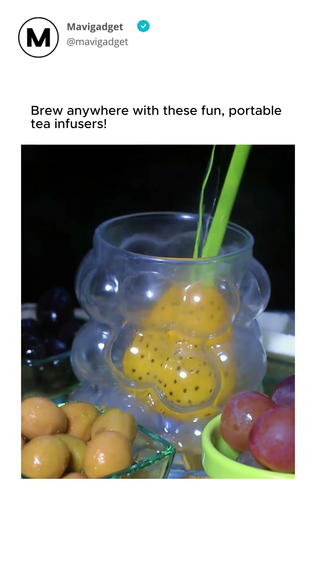 Unique Fun Portable Tea Infusers ▶️9️⃣ Product Link in Bio ( # 1929 )