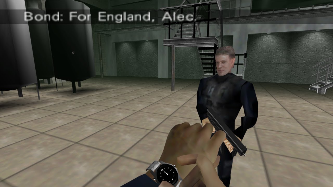 GoldenEye 007 N64 - Facility - Agent - YouTube