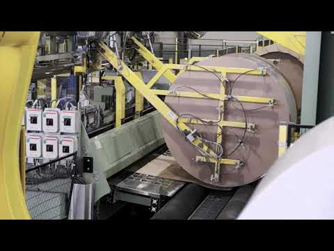 Material handling system for the paper industry