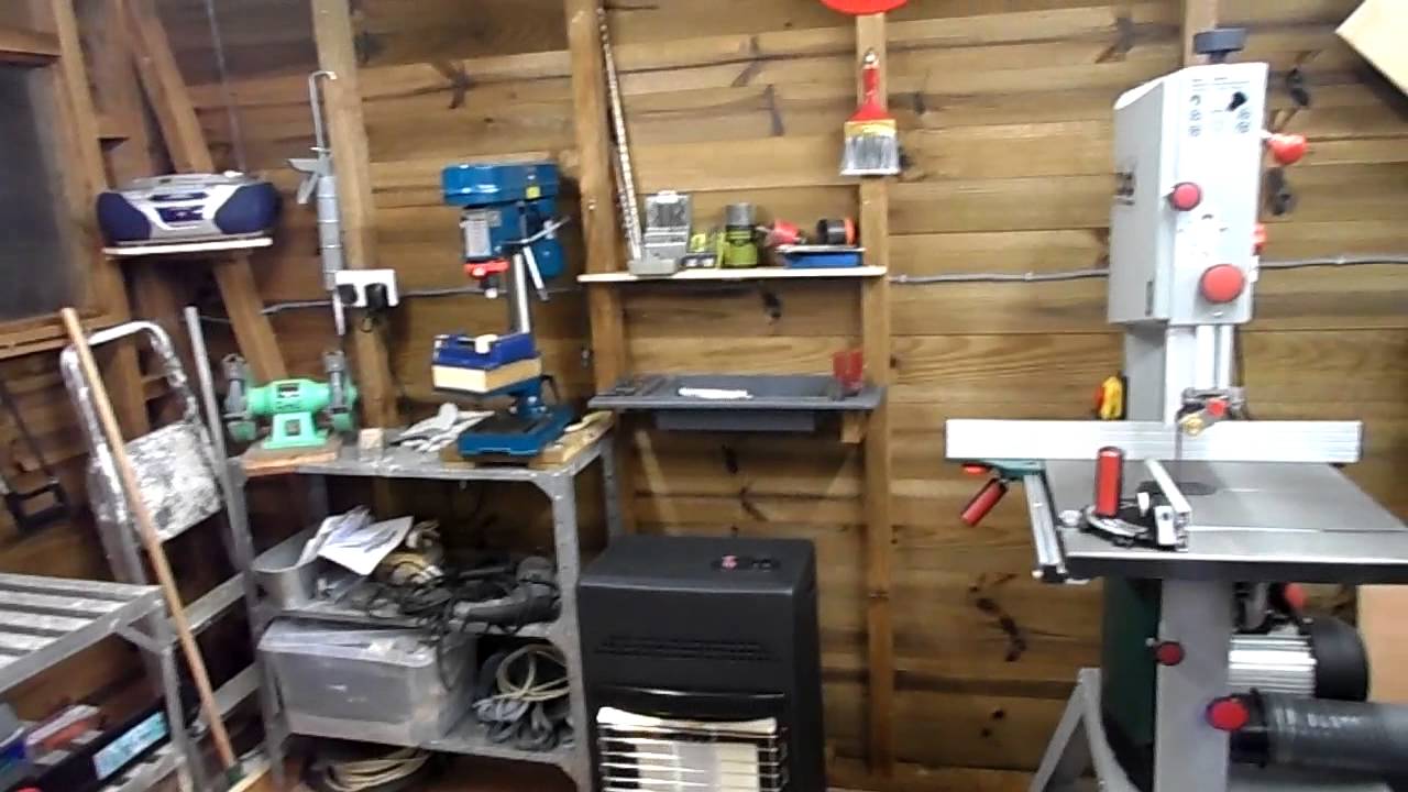 My new workshop - YouTube