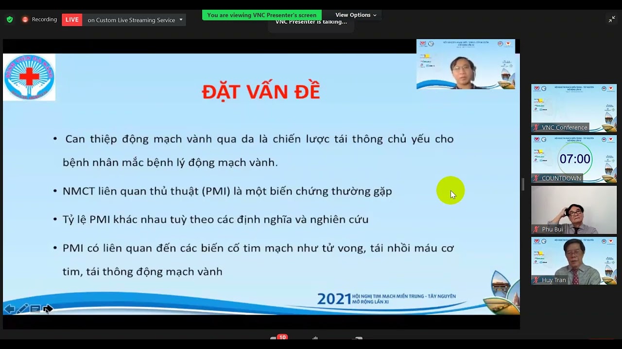 Nhồi máu cơ tim liên quan thủ thuật can thiệp động mạch vành qua da