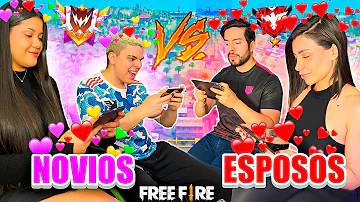 💖 NOVIOS VS EX ESPOSOS 💔 MI NOVIA Y YO VS MACHIKA Y ANTRONIXX EN FREE FIRE ¿ QUIEN GANARA ?