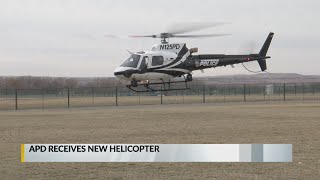 APD unveils new police helicopter