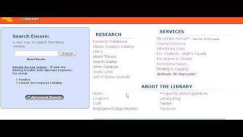 Find Articles in Full Text When You Have the Citation -- Alliant Library