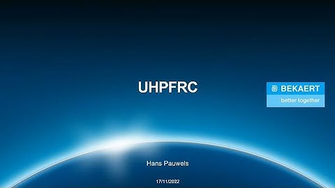 4   Steelfibers in UHPFRC by  Hans Pauwels | 2022 UHPC Hybrid Seminar Netherlands