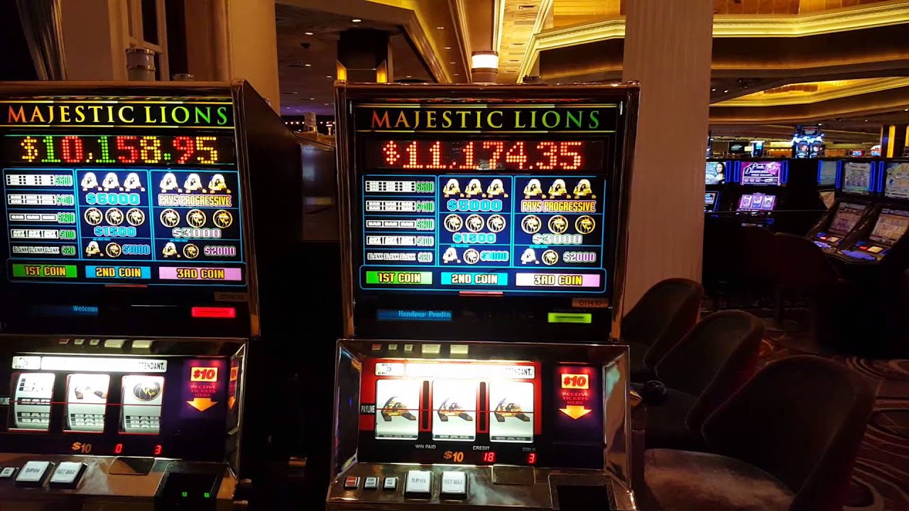 Big Lion Slots Machine