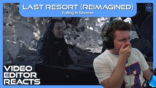 Video Editor Reacts to Falling In Reverse - Last Resort (Reimagined)