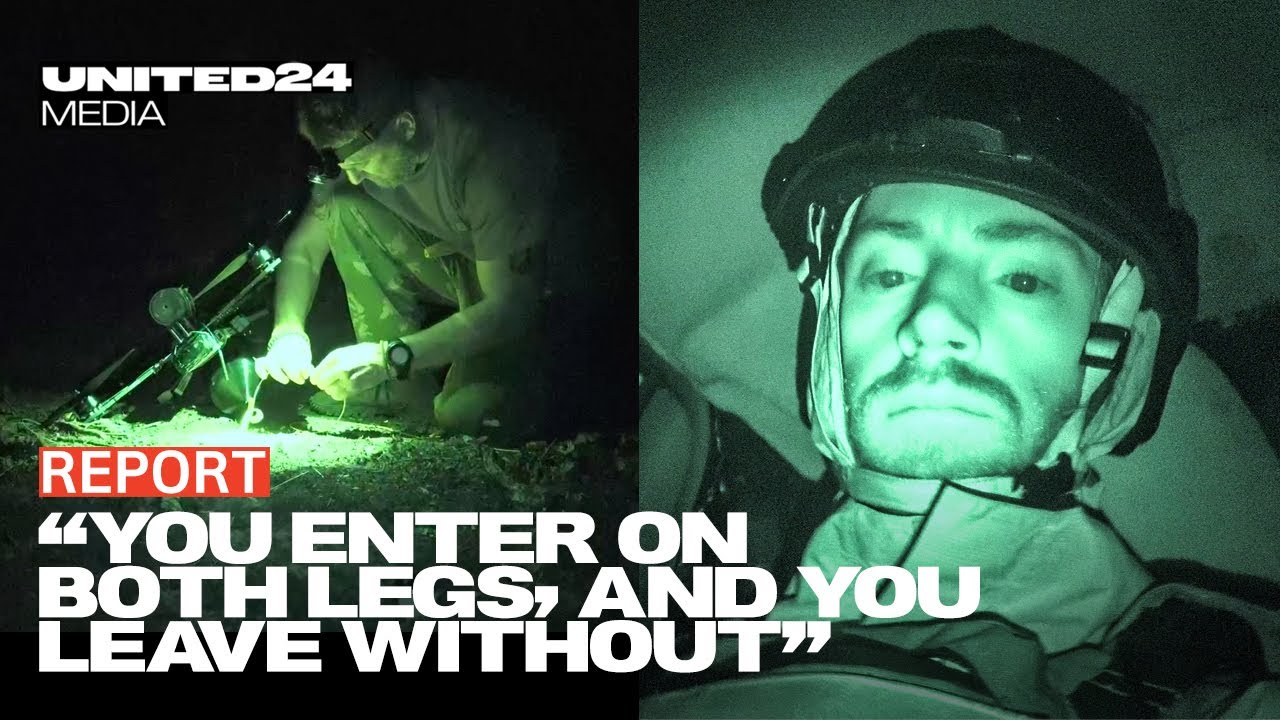 «Зачарованный лес»: 4 дня в самом опасном лесу с украинским подразделением оптоволоконных дронов ...