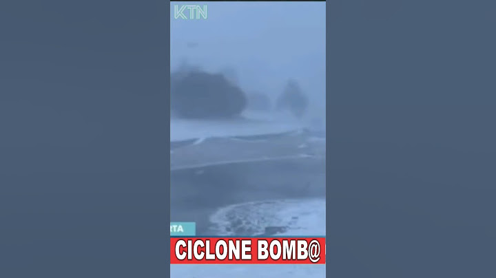 FRIO nos Estados Unidos - Ciclone Bomb@