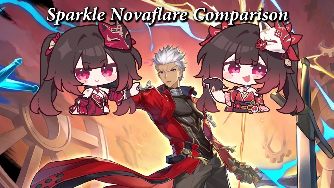 MASSIVE ARCHER BUFF! Sparkle Novaflare Comparison vs MoC 12 Harbinger of Death| Honkai: Star Rail