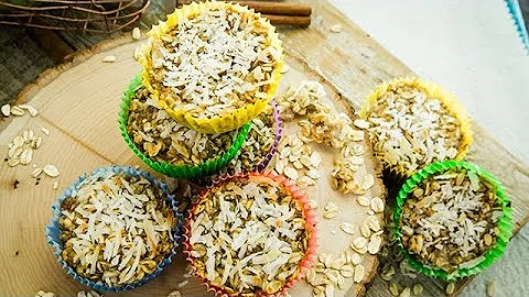 Baked Oatmeal Bites from Author and blogger Stacie...