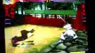 侍魂(HN64)対戦動画・半蔵(羅刹)vs覇王丸(修羅)_20080505m06