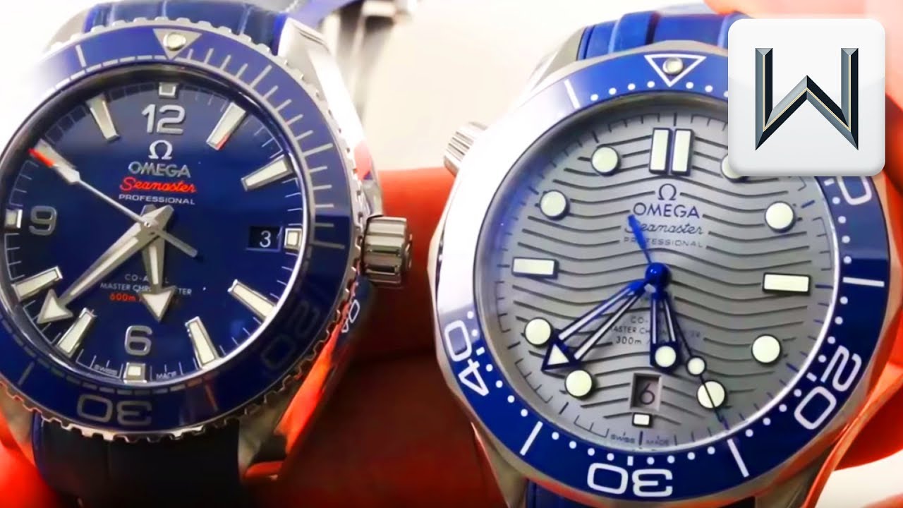 omega seamaster 300 vs 600