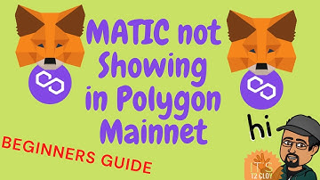 MATIC Not Showing In MetaMask Wallet? After Coinbase transfer! SOLVED! How to get it to Polygon.