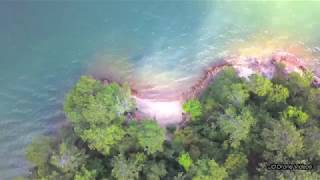 Lake Allatoona Red Top Mtn Park 4K Drone Video Dji Mavic Pro