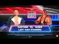 WWE 2K25 Gunther vs Vader Last Man Standing Match WWE 2K25 Gunther vs Vader Last Man Standing Match