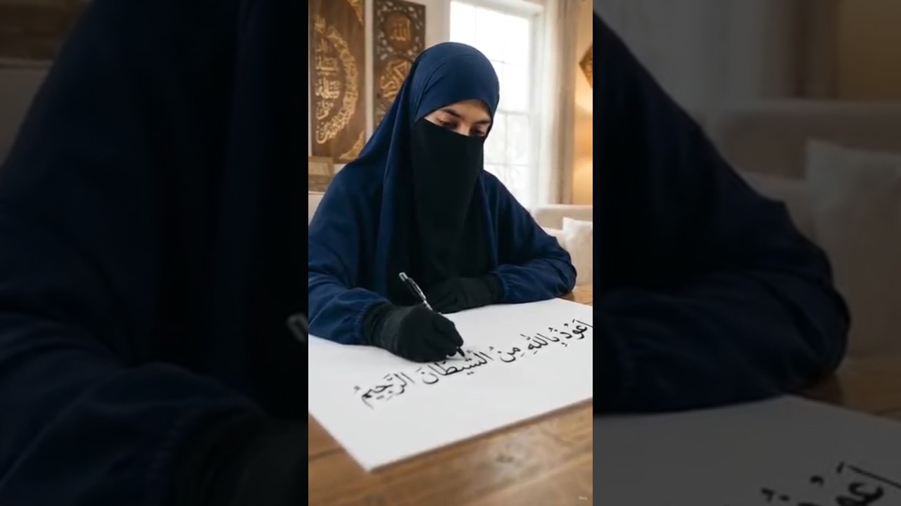 :Beautiful Islamic Calligraphy ✨ | Arabic Calligraphy Art #shorts