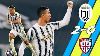 Juventus 2-0 Cagliari  Highlight Watch C Ronaldo 38',42' ⚽