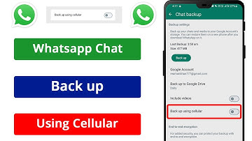 What is Whatsapp Backup using Cellular Option in whatsapp | Backup using cellular kya hota hy