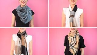 20 STYLISH WAYS TO WEAR A SCARF