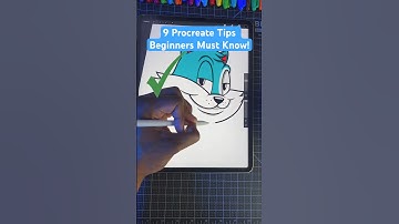 9 Procreate Tips YOU Must Know!  🤯 | Beginners #art #digitalart  #shorts
