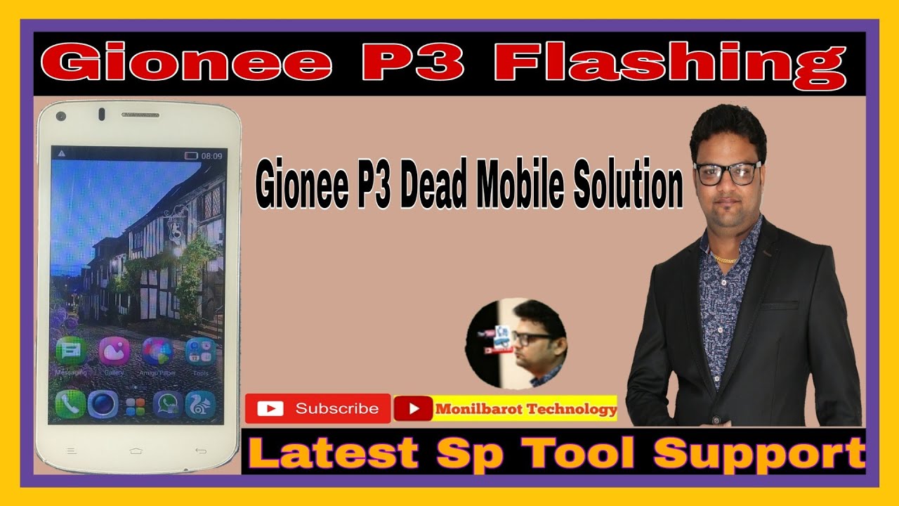 Gionee P3 Flashing l Gionee P3 Dead Mobile Solution l Gionee P3 Sp Tool Flashing l P3 Hang Logo Sol