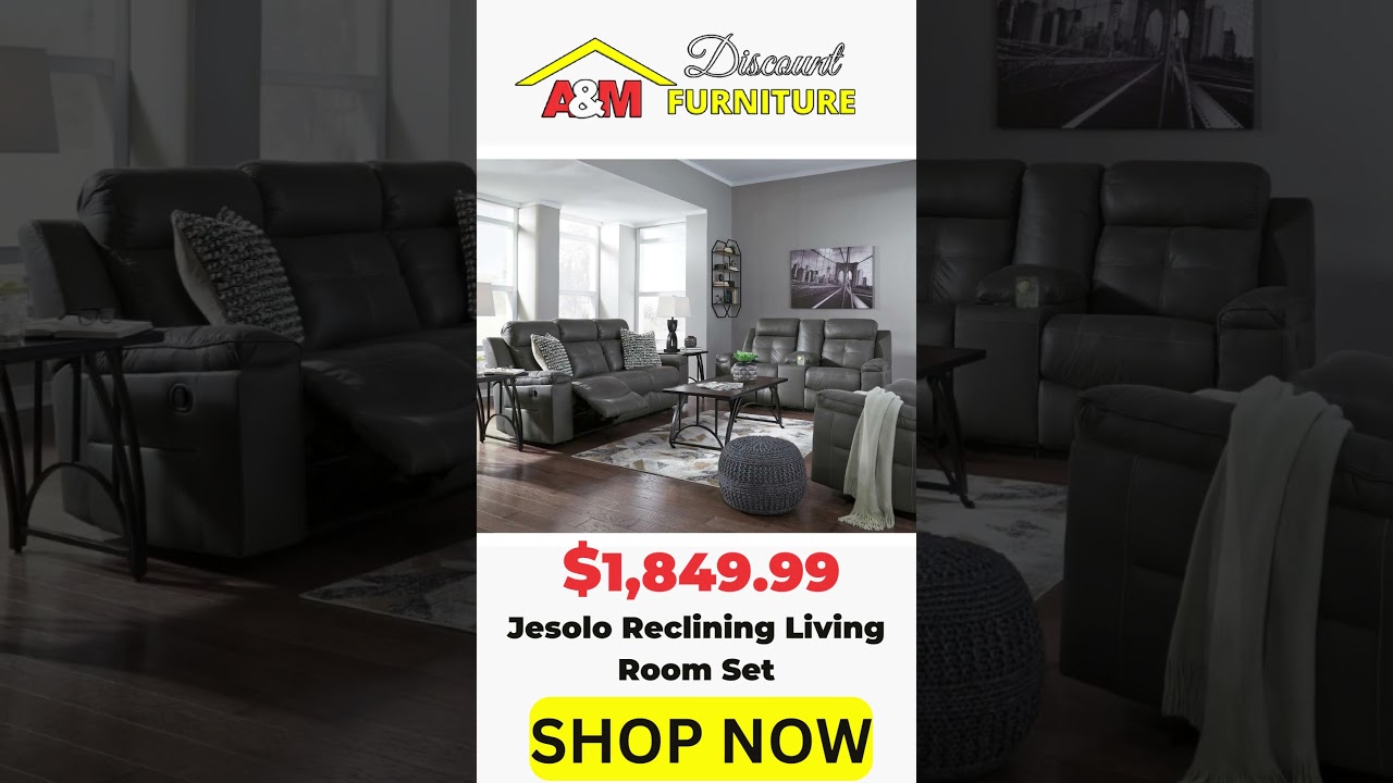 Recline in Style: Modern comfort and elegance for your living space with Jesolo set.