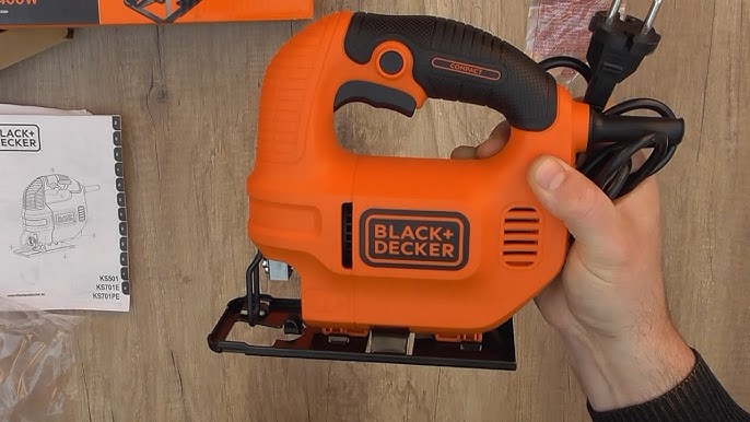 Unboxing - How to replace jig saw blade on Black & Decker KS701PE3S Jigsaw  520 W - Bob The Tool Man 