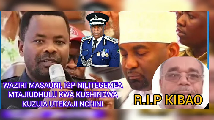 GODBLES LEMA AMUOMBA WAZIRI MASAUNI ASIENDE TENA KWENYE MSIBA WA MTU ALIYETEKWA. AONGEA KWA UCHUNGU