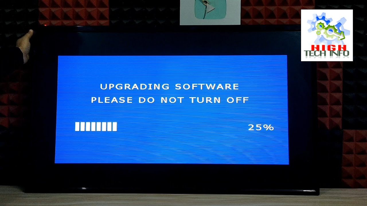 HOW TO UPDATE / UPGRADE TV SOFTWARE - YouTube