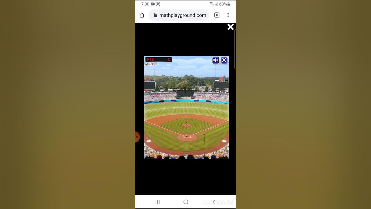 baseball pro math playground 10 hits - YouTube