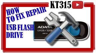 Флешка не определяется. Как восстановить USB флешку. How to Fix Repair USB flash drive not detected.