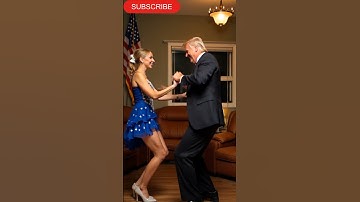 Trump Dancing With A Girl | ai generate video | funny video | ai world leader | #ai #shorts #trump