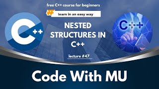 Nested Structures in C++ in Hindi/Urdu | C++ Full Course for Beginners