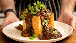 Durban Bunny Chow | The South African Curry In a Bread Loaf screenshot 3