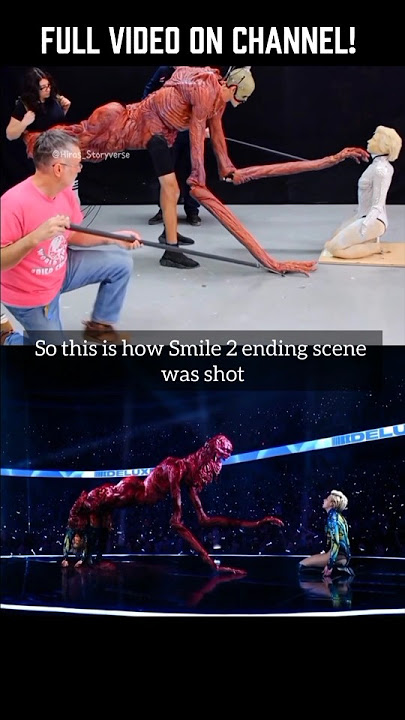 Smile 2 ending behind the scenes! #shorts #scary #smile #smile2 #trending