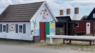 Bornholm Denmark, the village of Snogebaek.
