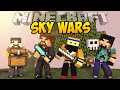 Minecraft SkyWars #6 - НЕВЕРОЯТНАЯ БИТВА КОМАНД