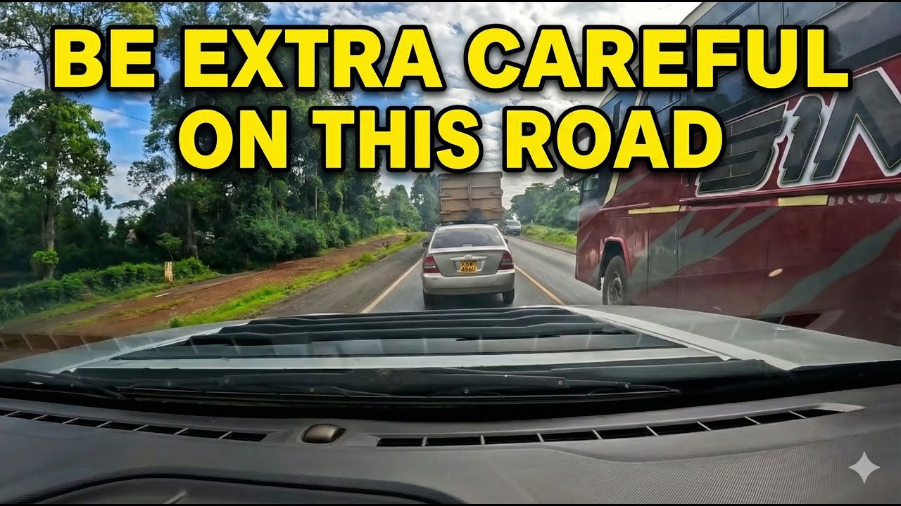 Webuye To Turbo is Well Paved (Western Kenya Roads)