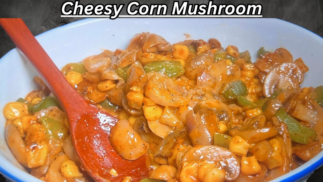 Кукурузные грибы с сыром || Супервкусный рецепт || Мир еды Ифтихара