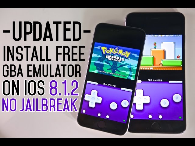 How to download any free gba emulator for ios without needing jailbreak or  a pc to set it up? Preferably with speed up option, save states, cheats  etc. Is there really no