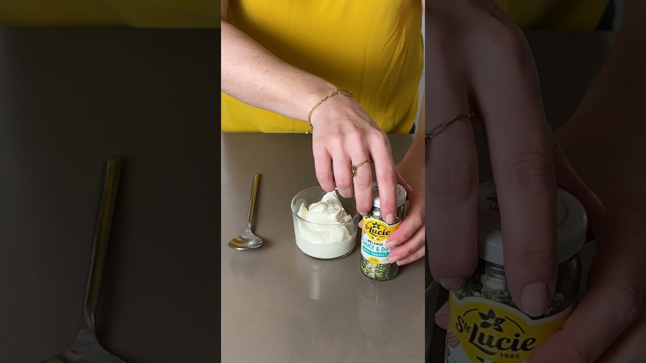 Recette sauce & dips facile #apéro #recettefacile