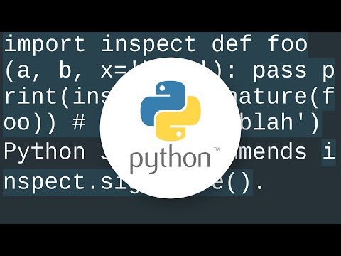 How can I read a function's signature including default argument values?