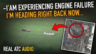 Loss of engine power and a subsequent forced landing. REAL ATC by REAL ATC 3,702 views 3 weeks ago 4 minutes, 34 seconds