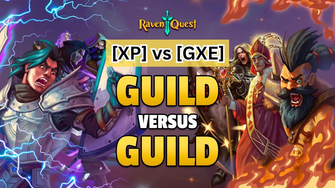 Ravenquest Guild War Gameplay – [XP] Xplore vs [GXE] – INSANE Teamwork & Game-Changing Ultimates!